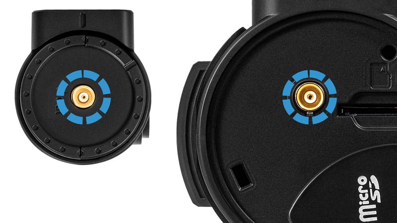 BlackVue dash cams coaxial connector